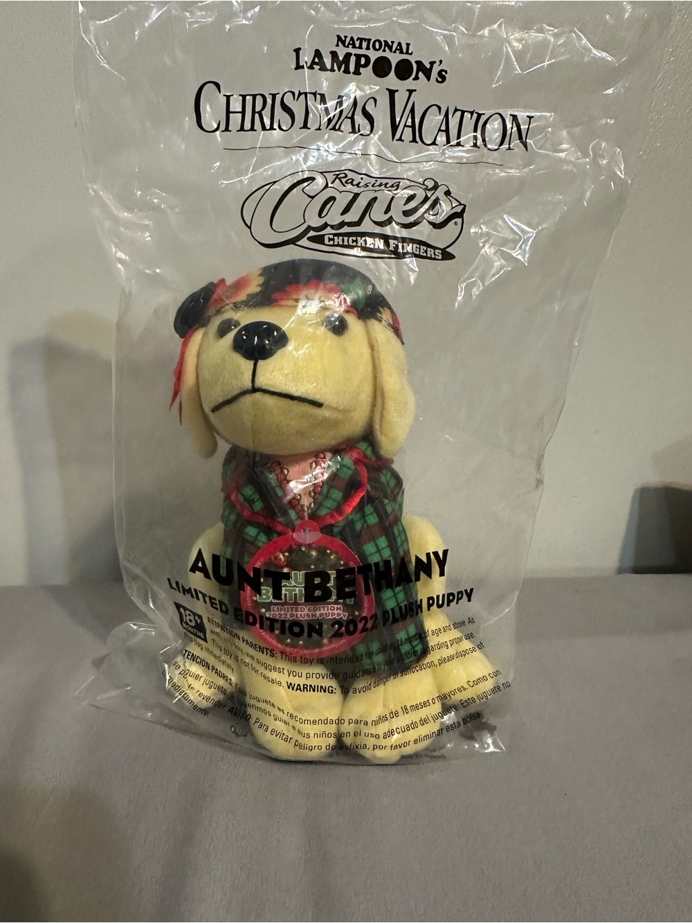 Raising Canes Aunt Bethany Plush Puppy